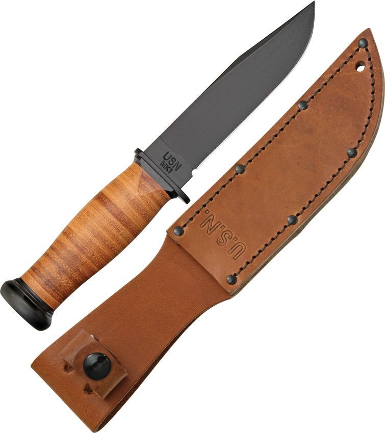 Ka-Bar Mark 1 Fixed Blade Knife 5 in