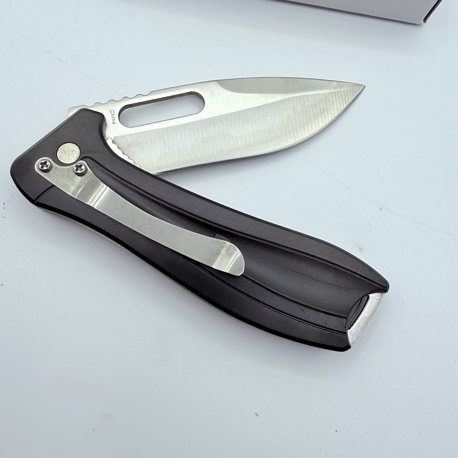 Friends Of The NRA 25 Year Anniversary Folding Lock Knife 3.5” W Belt Clip