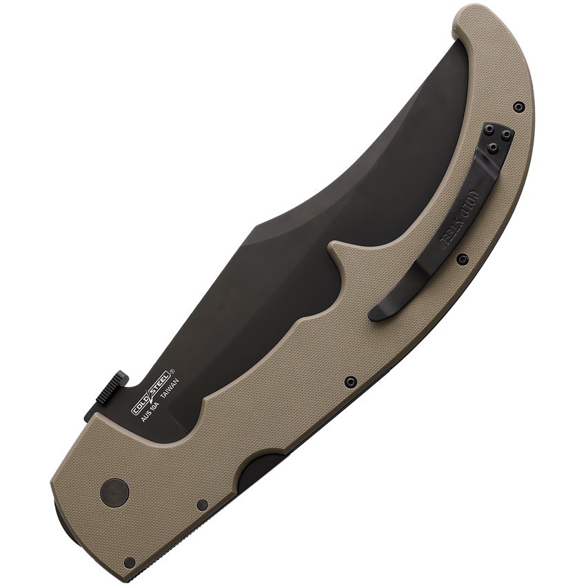 Cold Steel XL Espada Lockback DE CS-62MGC-DEBK-BRK 7.5″ AUS-10A G10 Folding