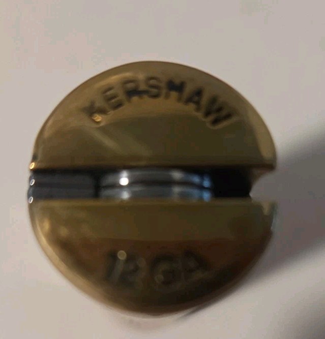 2012 KERSHAW Shotgun Shell Pocket Knife 12GAD Discontinued