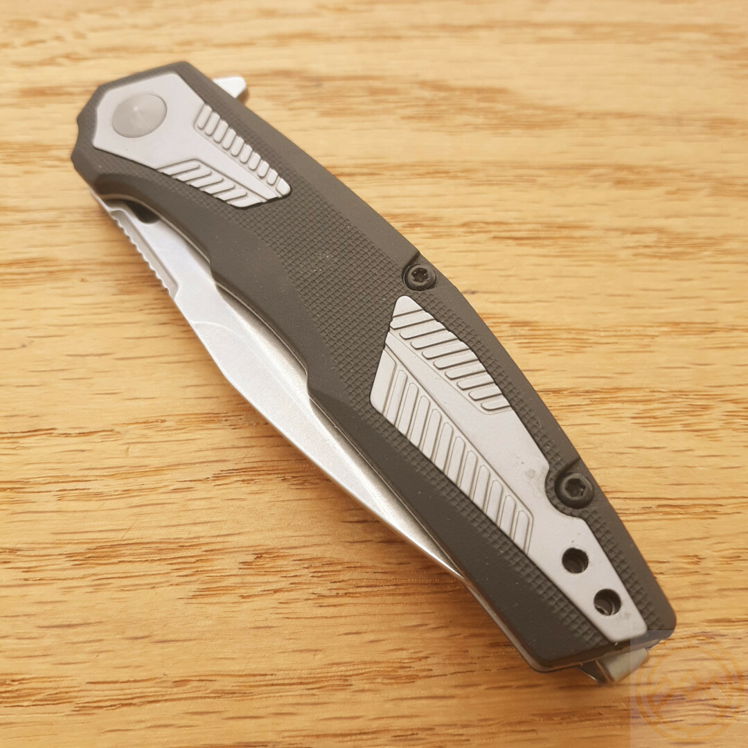 Kershaw Folding Knife 3.13″ 4Cr14 Steel Blade Black Glass Filled/Nylon/Stainless