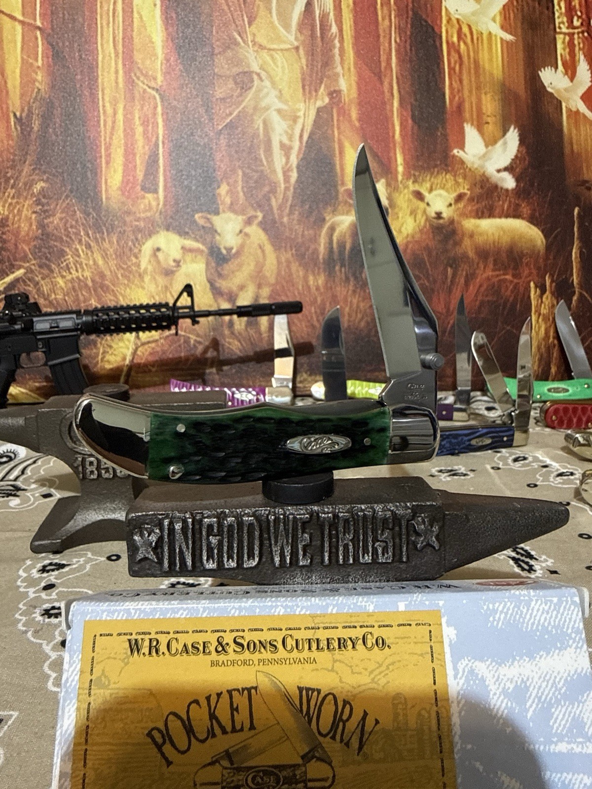 Case XX KICKSTART Bermuda Green Mid Folding Hunter Kickstart 12/19/18
