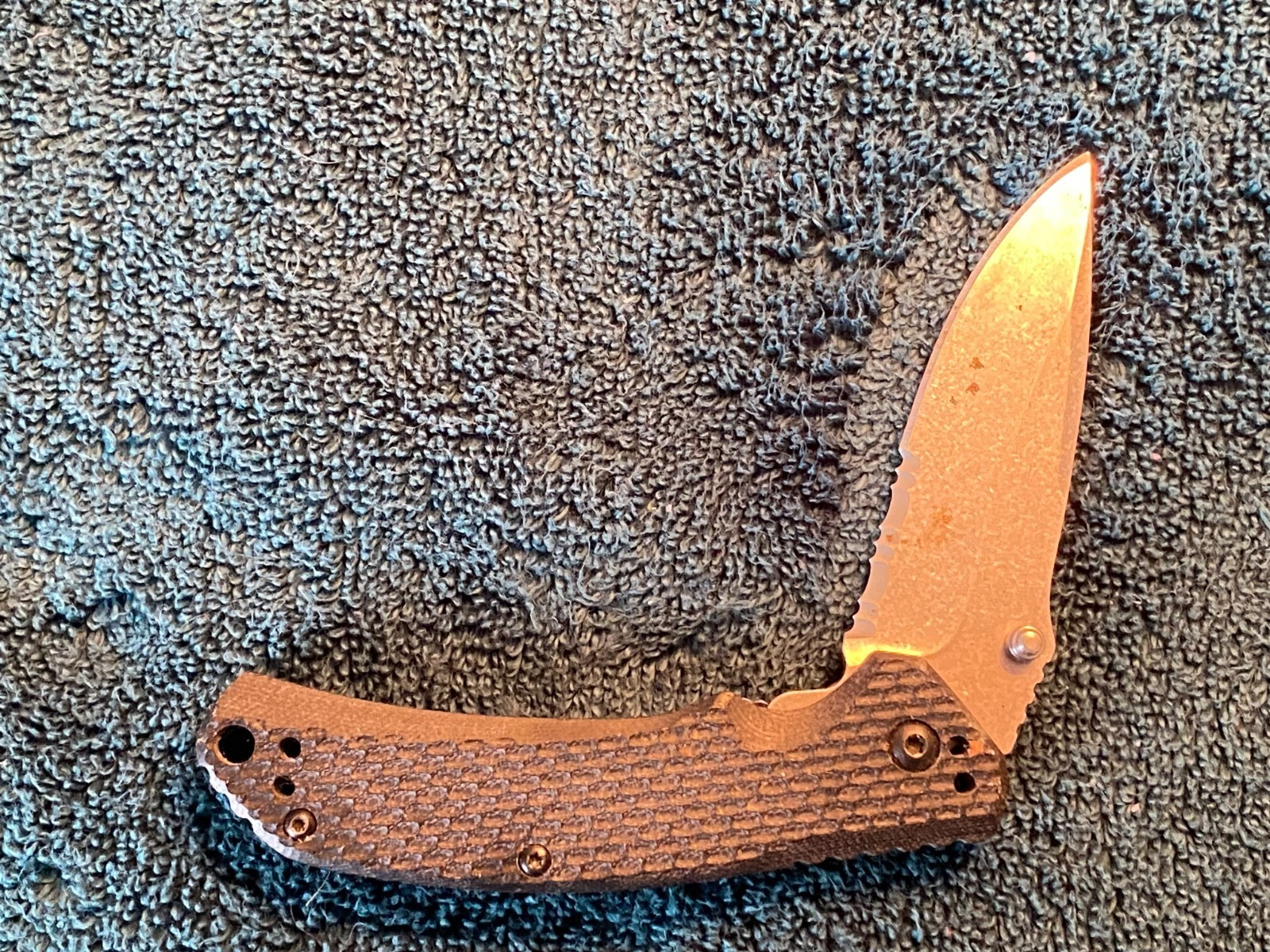 1 BLADE FOLDING Pocket KNIFE Storage Unit Find No Writing Pocket Clip