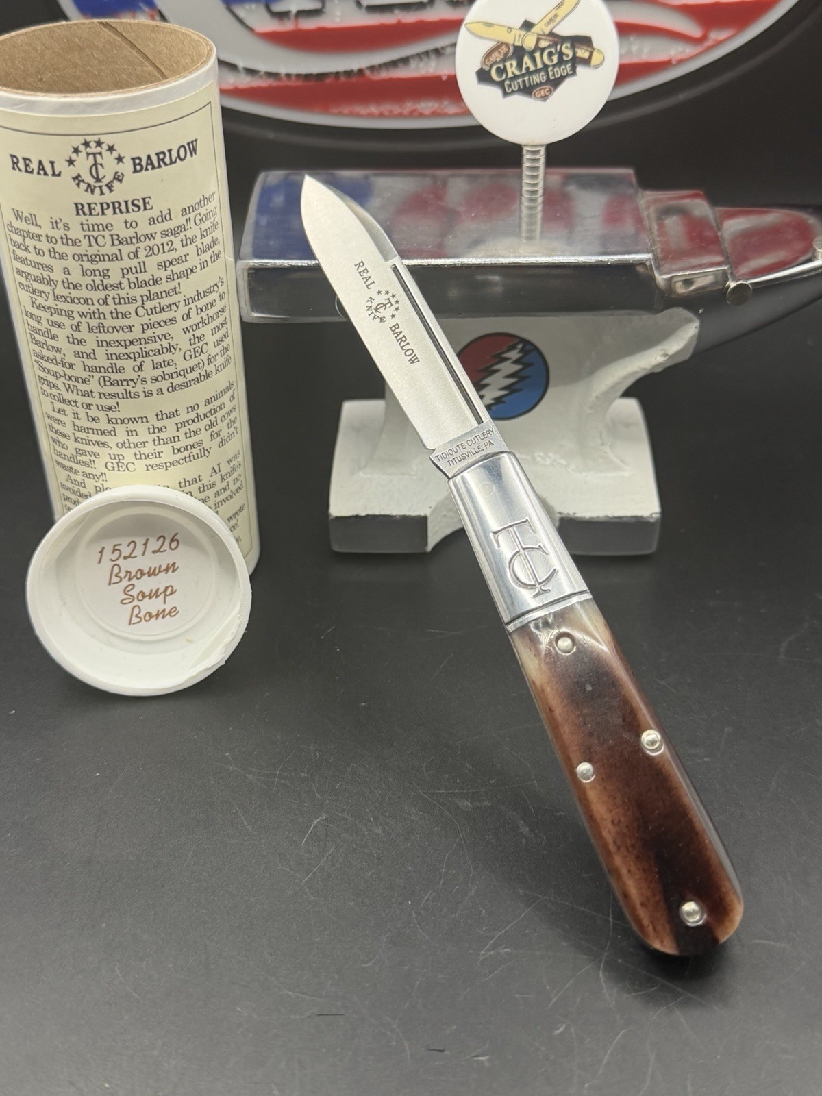 GEC TC Barlow Brown Soup Bone 152126 Charlie Campagna Real Barlow NIT