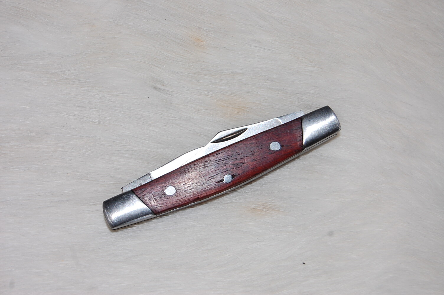 2.5″ Folding 2 Blade Pocket Pen Knife Beautiful Pakawood Handles NEW 211144