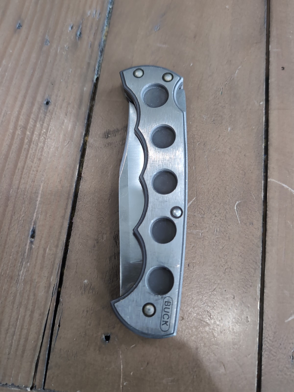 Buck – 560+ – Titanium Lockback – Vintage 1990s