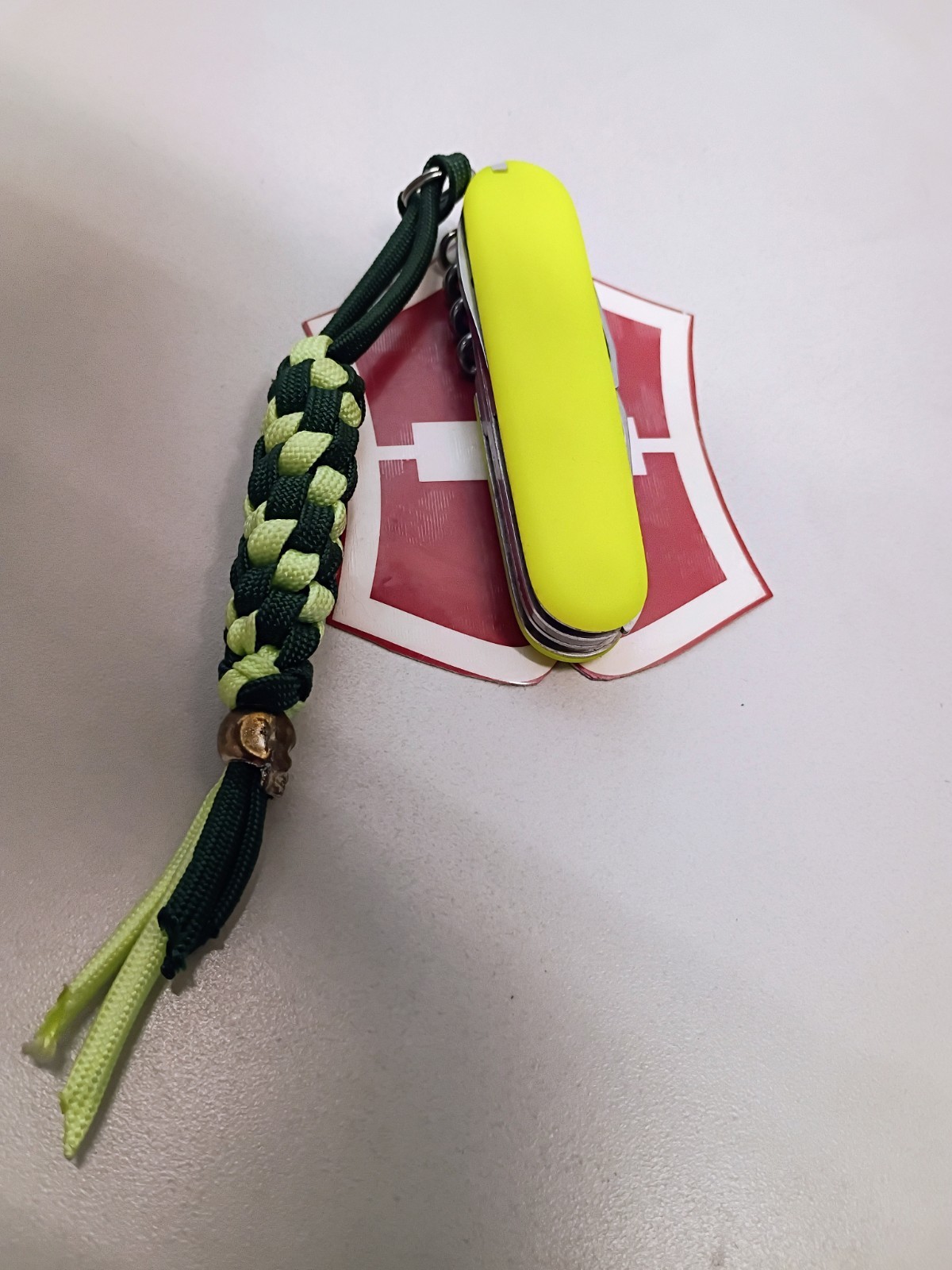 Genuine Victorinox Stay Glow in the Dark Camper 91mm Swiss Army Knife EXCELLENT!