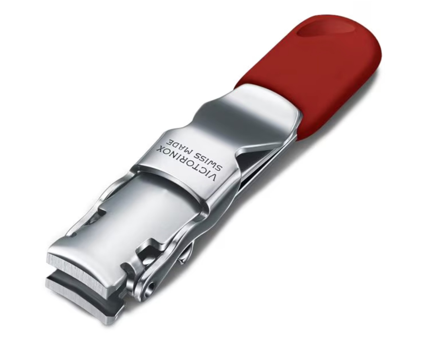 Victorinox Red Nail Clipper 8.2050.B1 Swiss Made Stainless Steel w/ Lanyard Hole
