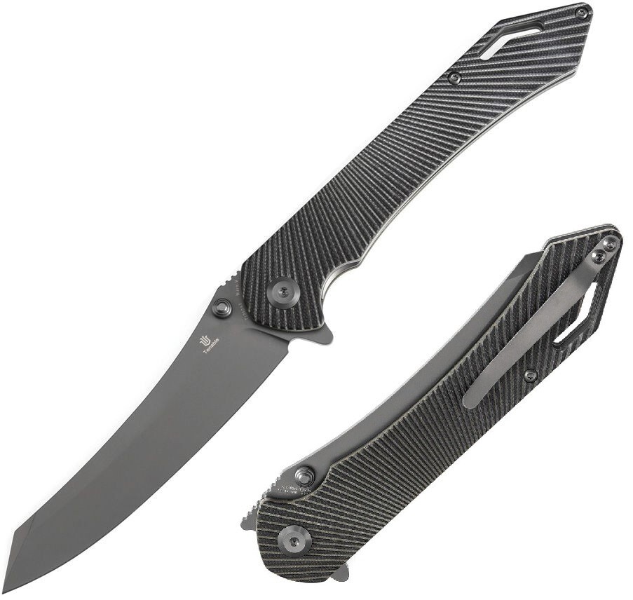 Tenable Knives Colibri Tech Folding Knife 4.38″ Nitro V Steel Blade G10 Handle