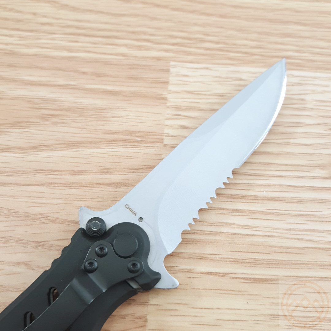 Remington Sportsman Fast Folding Knife 3.63″ 440 Steel Blade Stainless/Rubber
