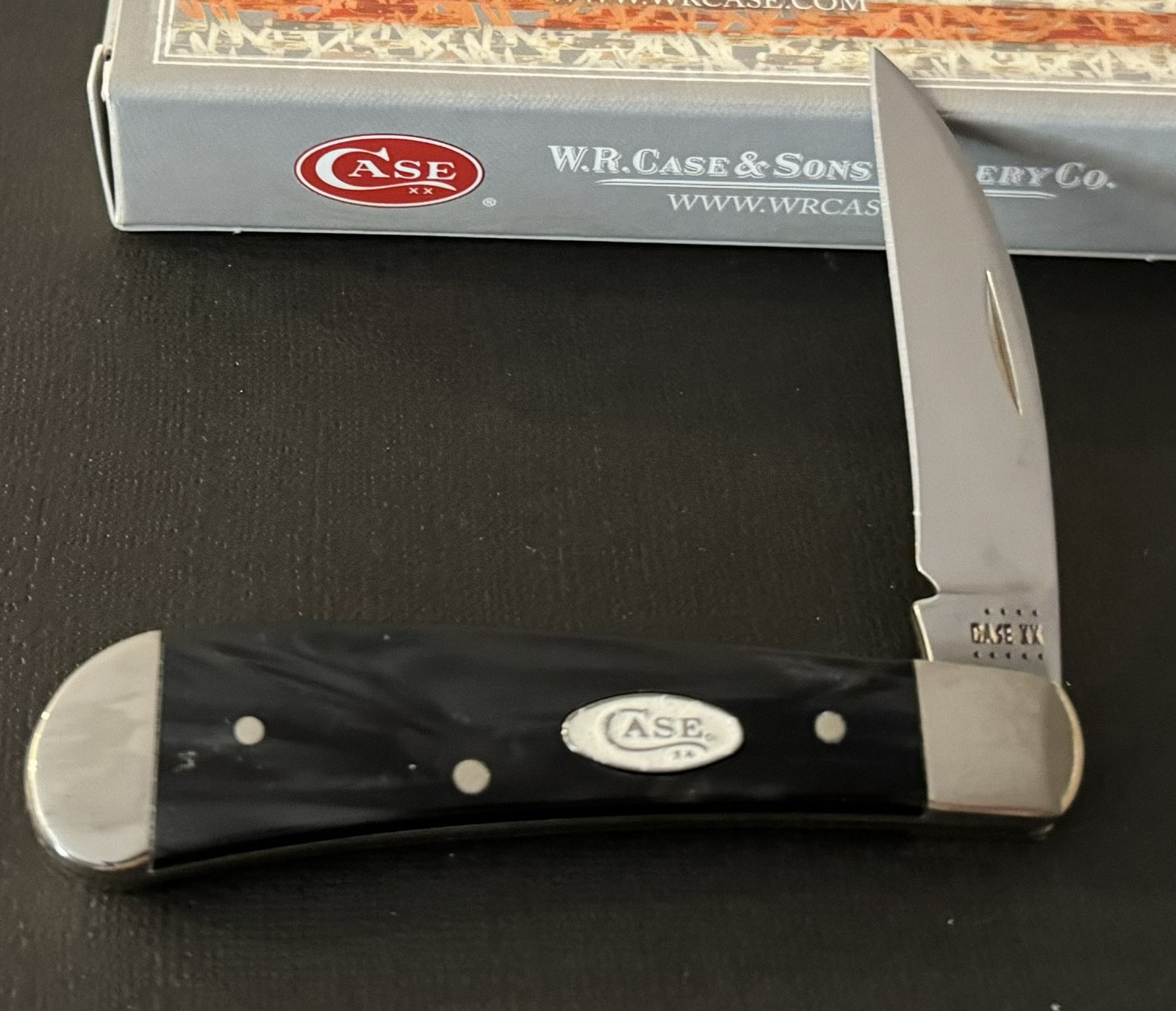 🔥 2022 CASE XX SparXX 10117 Black Pearl Kirinite Sway Back TONY BOSE Knife