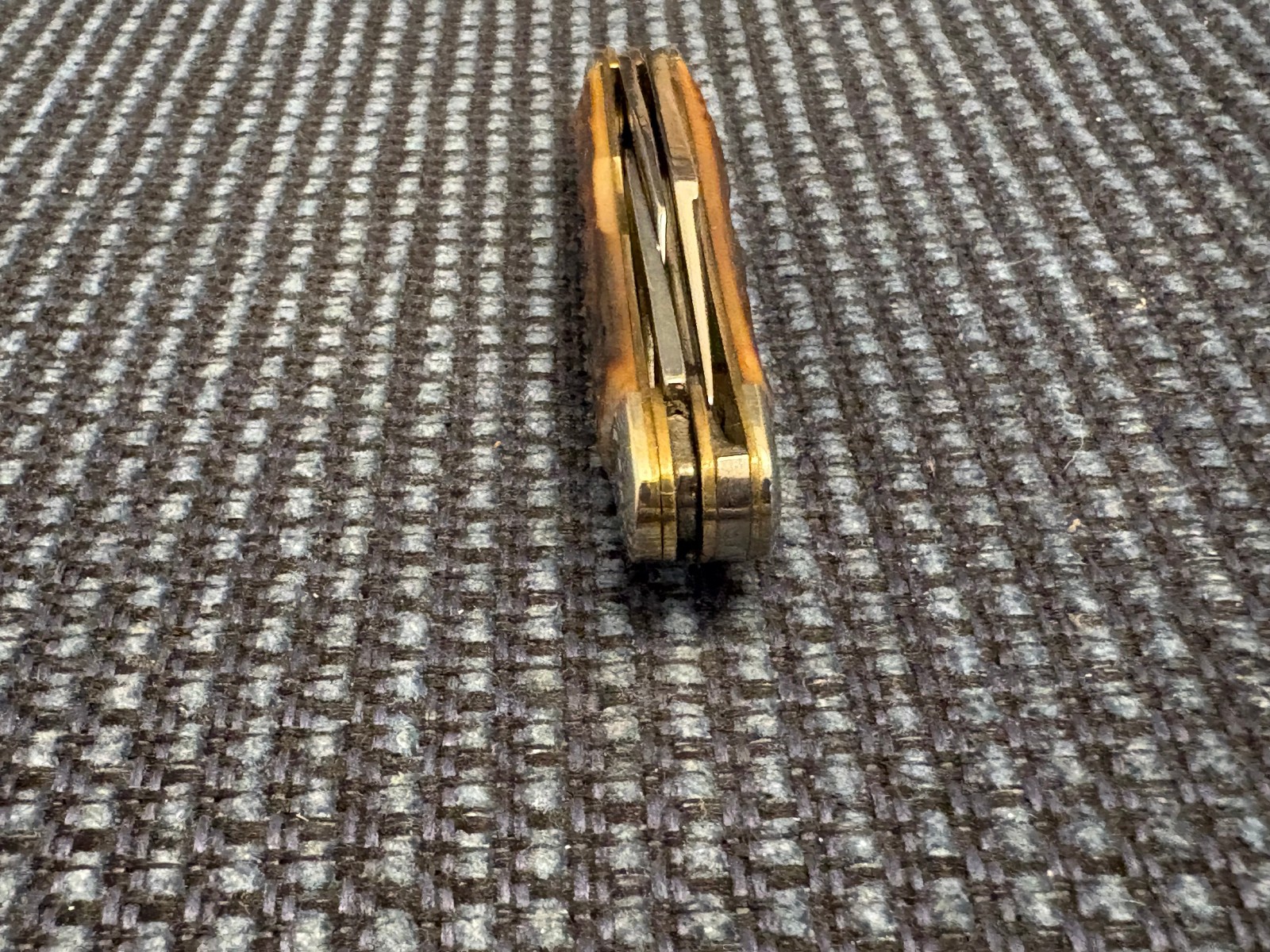 CAMILLUS USA 3 BLADE STAINLESS STOCKMAN POCKETKNIFE (VINTAGE) 1970’S