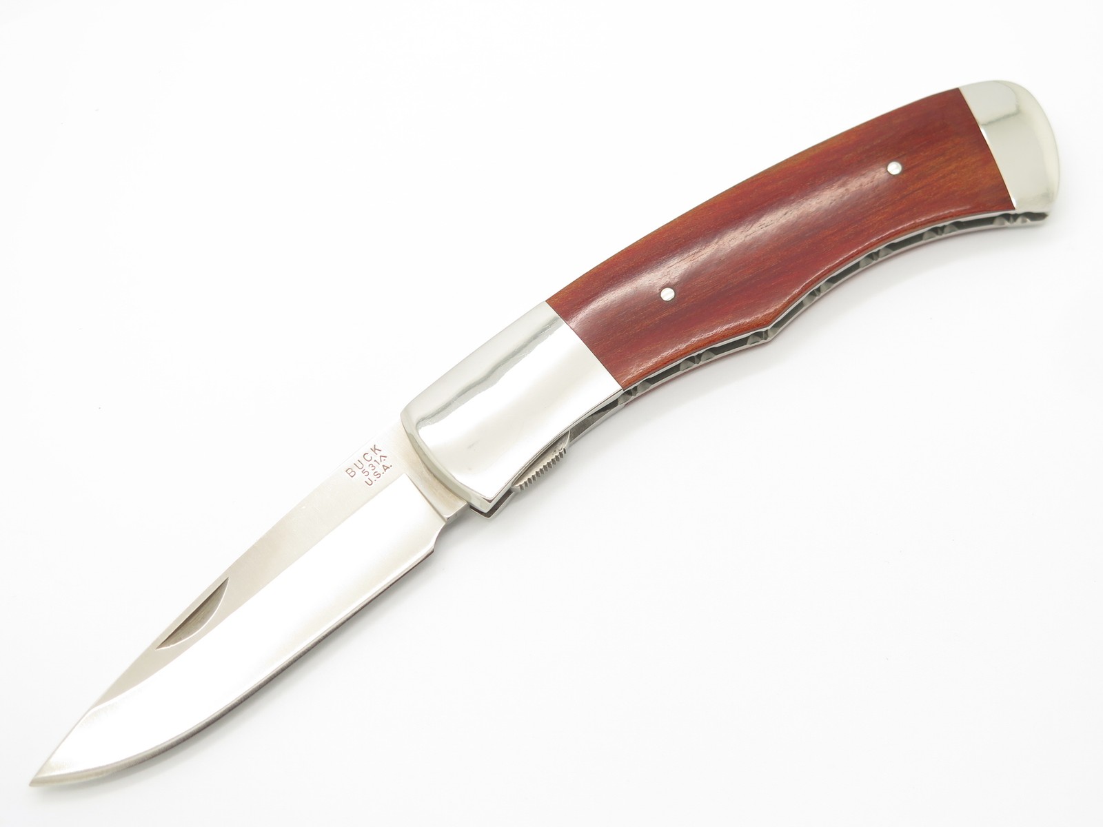 Vintage 1988 Buck 531 USA Sawby Lock Folding Pocket Knife