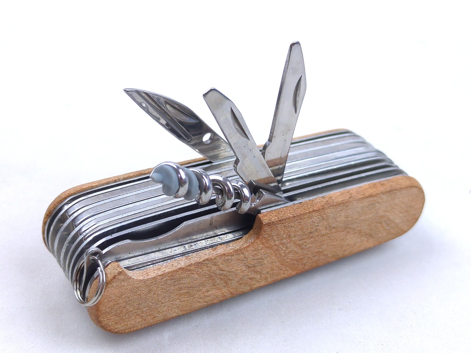 Swiss-Style Army KNIFE Multi-Function 15 Tools, Includes Nylon Sheath & Gift Box