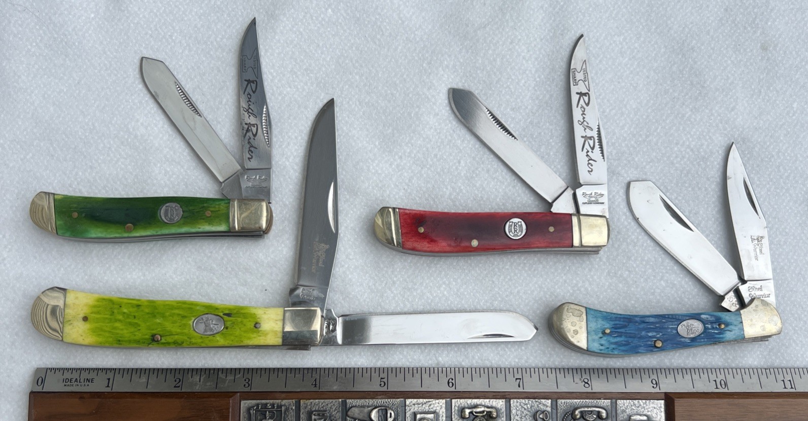 Lot 4 Steel Warrior 440 Stainless Steel & more Pocket Knife