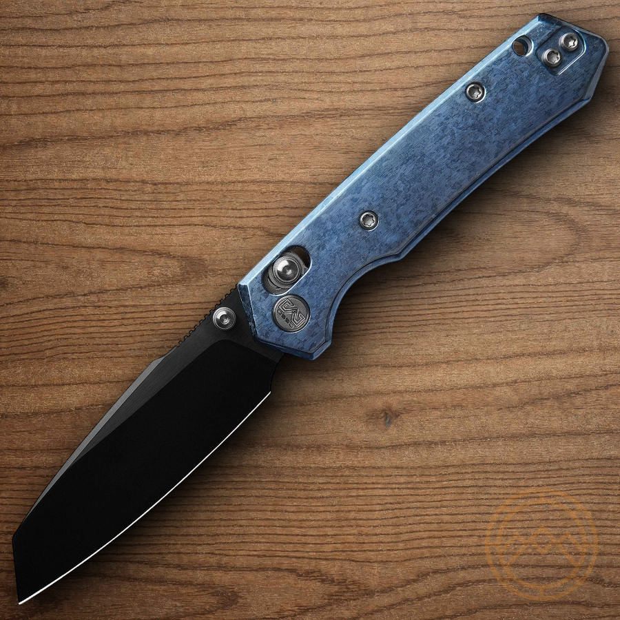 Miguron Knives Vatso Folding Knife 3″ Bohler M390 Steel Blade Titanium Handle