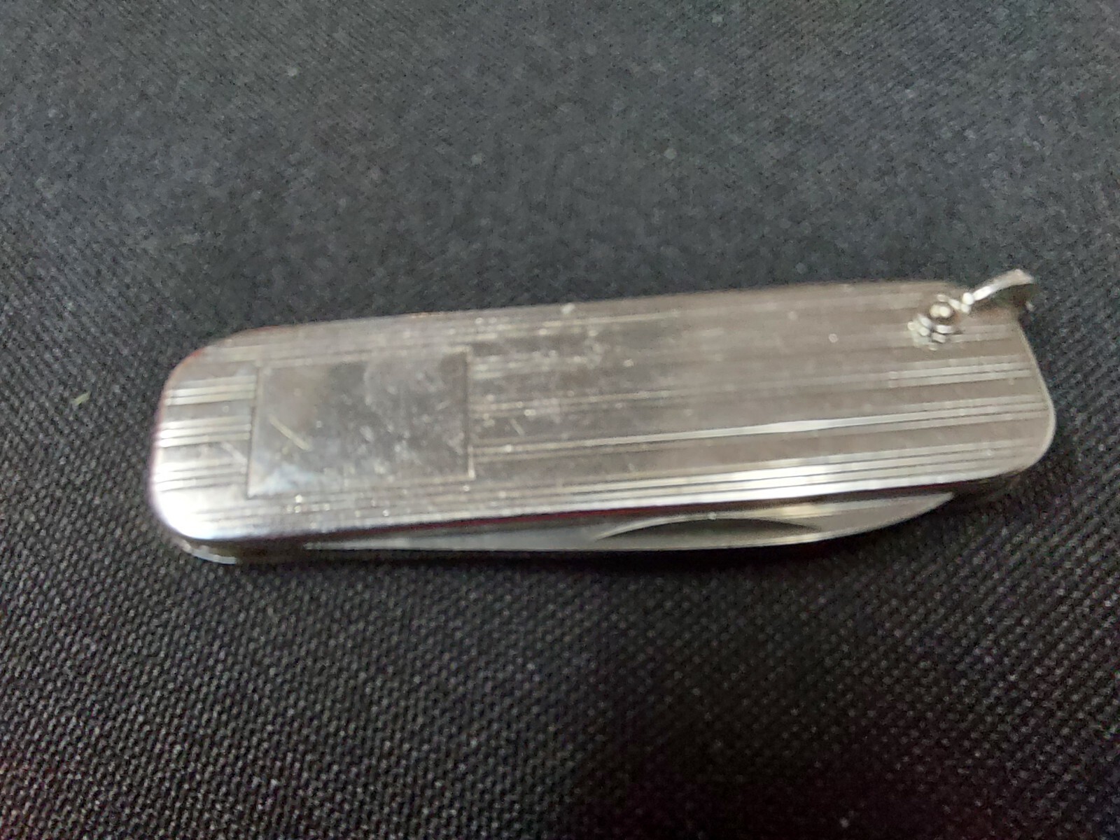 Giesen & Forsthoff Vtg Sterling Silver Personal Multi Tool Pocket Knife VGUC