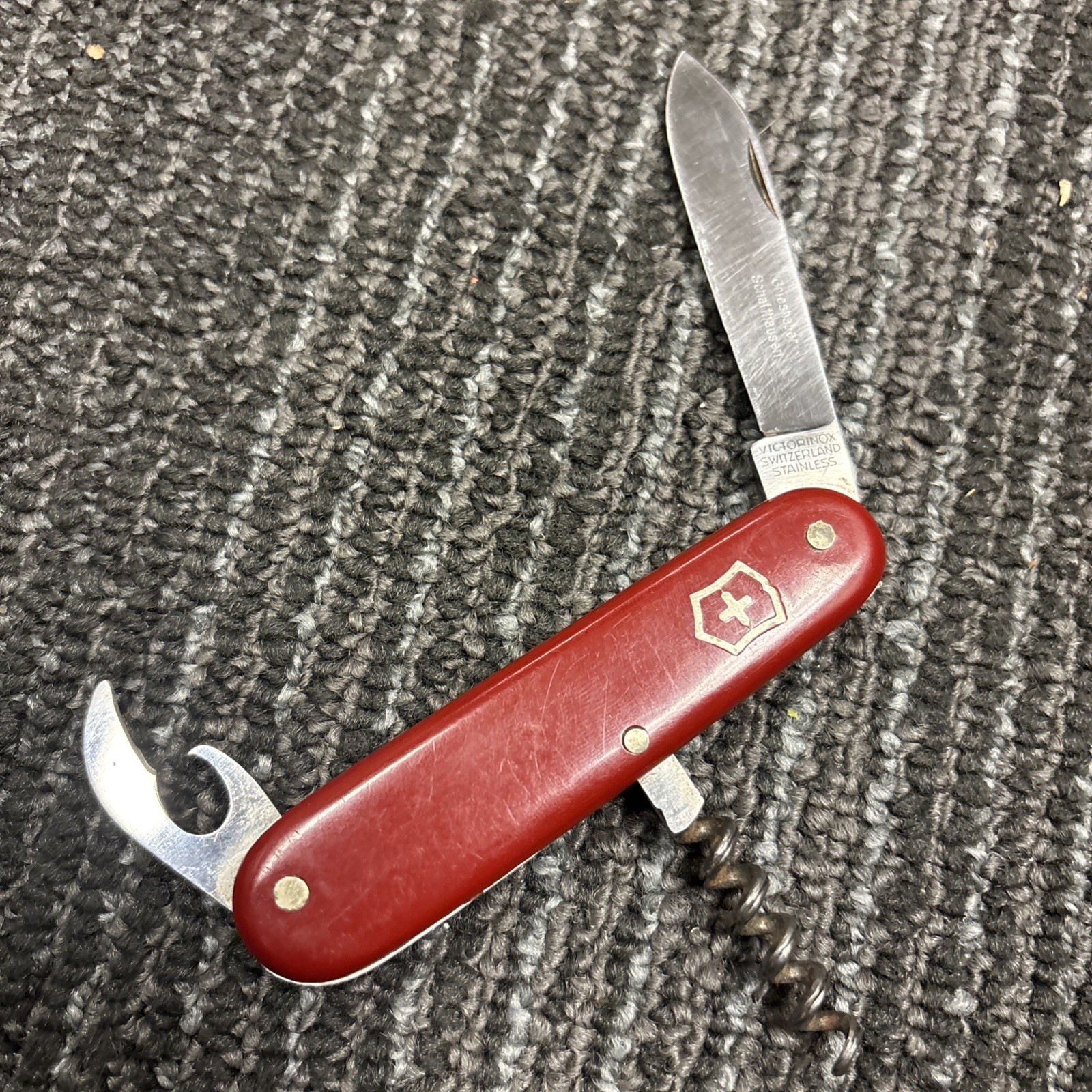 Victorinox VICTORIA 1952-1957 91mm Waiter 247, With Lobster Claw! Very Rare!