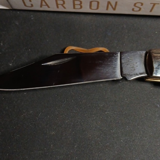 Case XX 6375 CS 2-Blade Carbon Steel Slipjoint Bone Clip/Sheepsfoot 2018