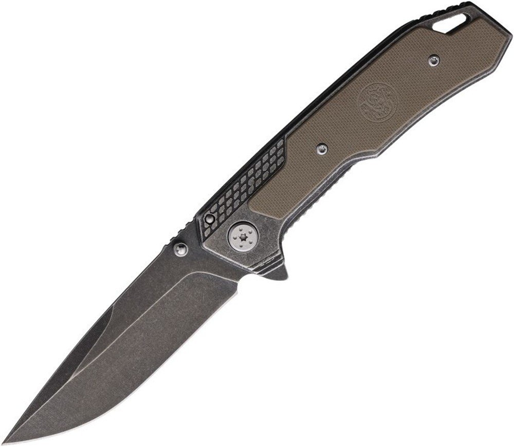 Smith & Wesson 8.5″ EDC Frame Lock Folding Pocket Knife – NEW