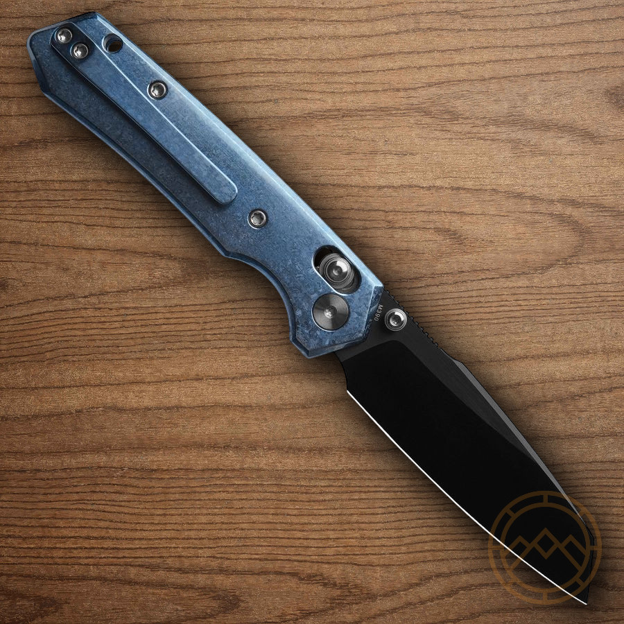 Miguron Knives Vatso Folding Knife 3″ Bohler M390 Steel Blade Titanium Handle
