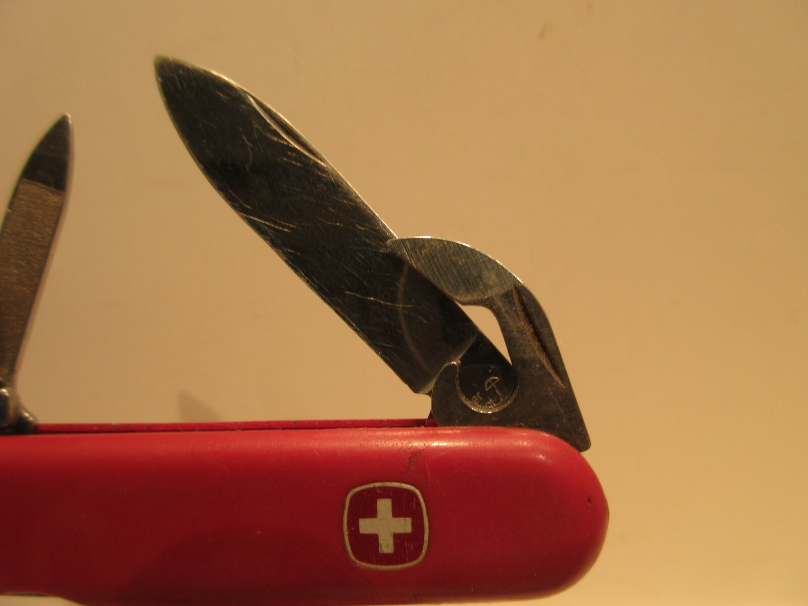 Wenger Delemont Switzerland Pocket Knife 6 Pieces 3 1/4 Inches Long