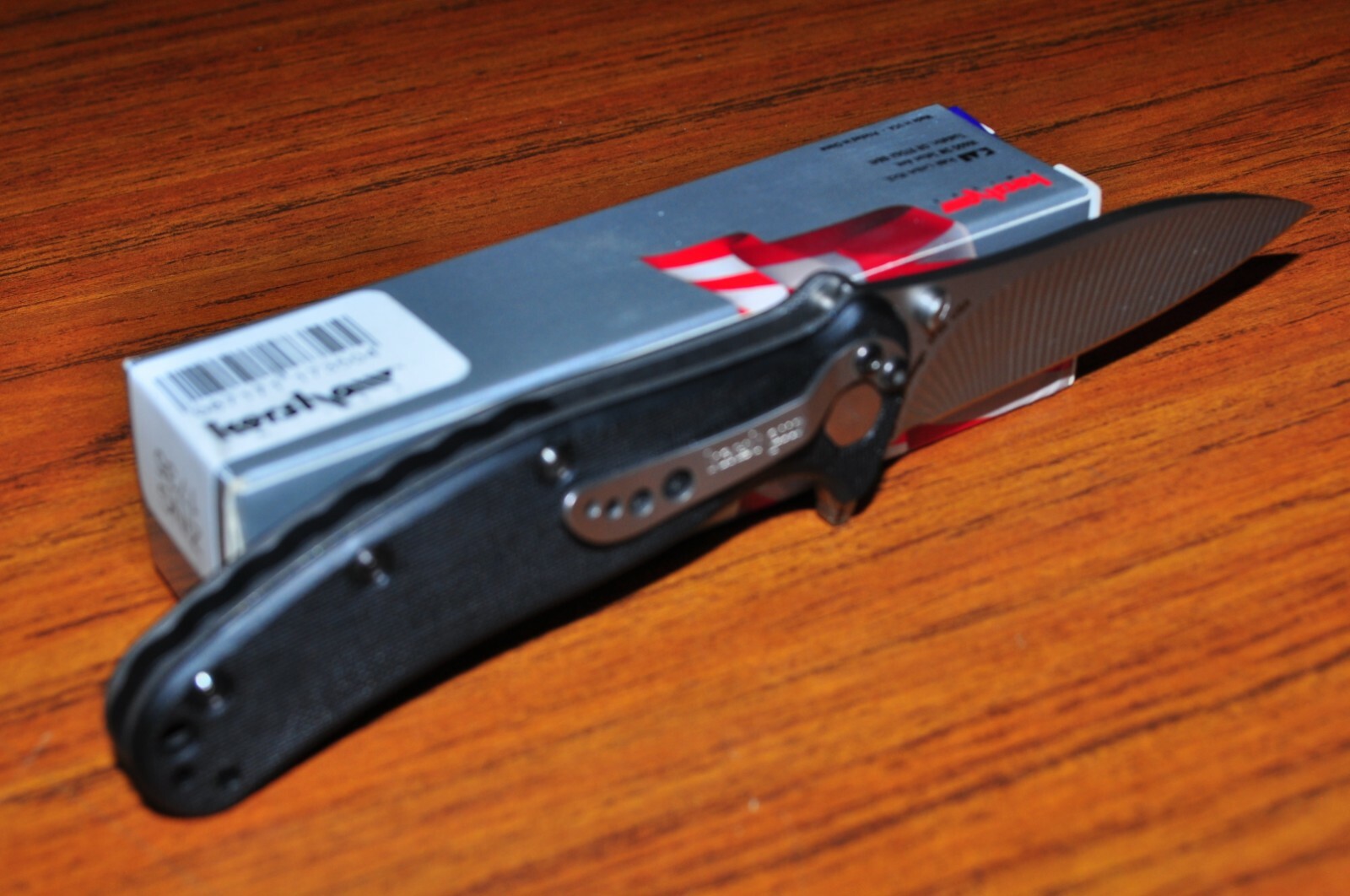 Kershaw ZING Knife 1735 RJ Martin design 3D machined Groove Blade USA