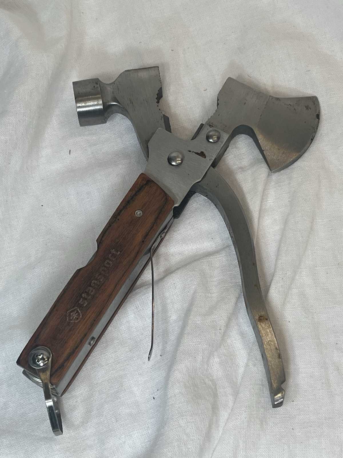Mixed Brands Pocketknife Lot: Kershaw, Snap-on, S&W + Hammer Multi-Tool