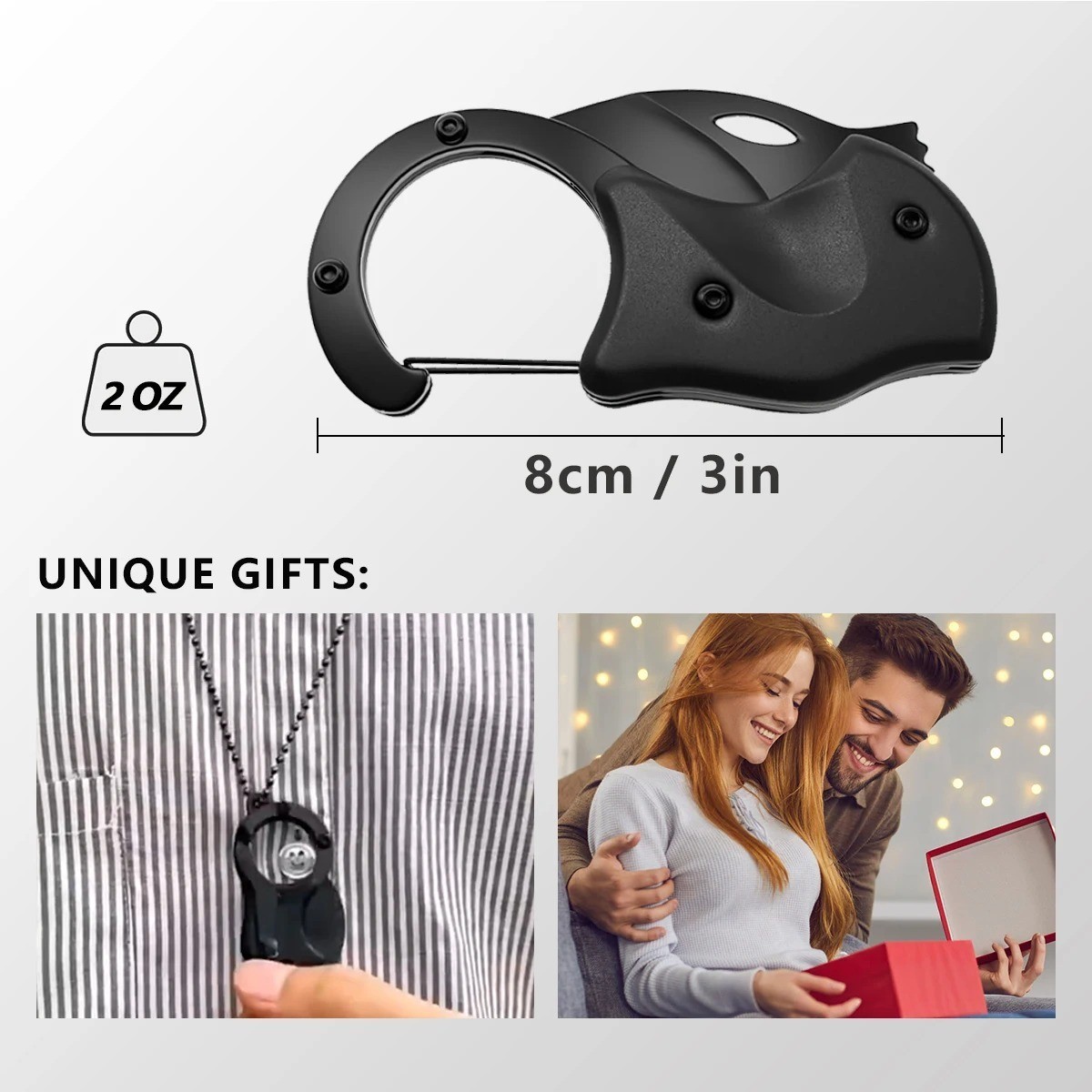 2 Pcs Mini Folding Knife High-Hardness Multi-Tool Camping, Haunting. Very Sharp