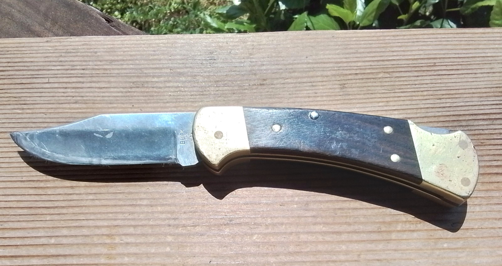 BUCK ▪︎112▪︎ FOLDING 4.25″ Lock Back RANGER Knife with 2.8″ CLIP Bl 1974-1980