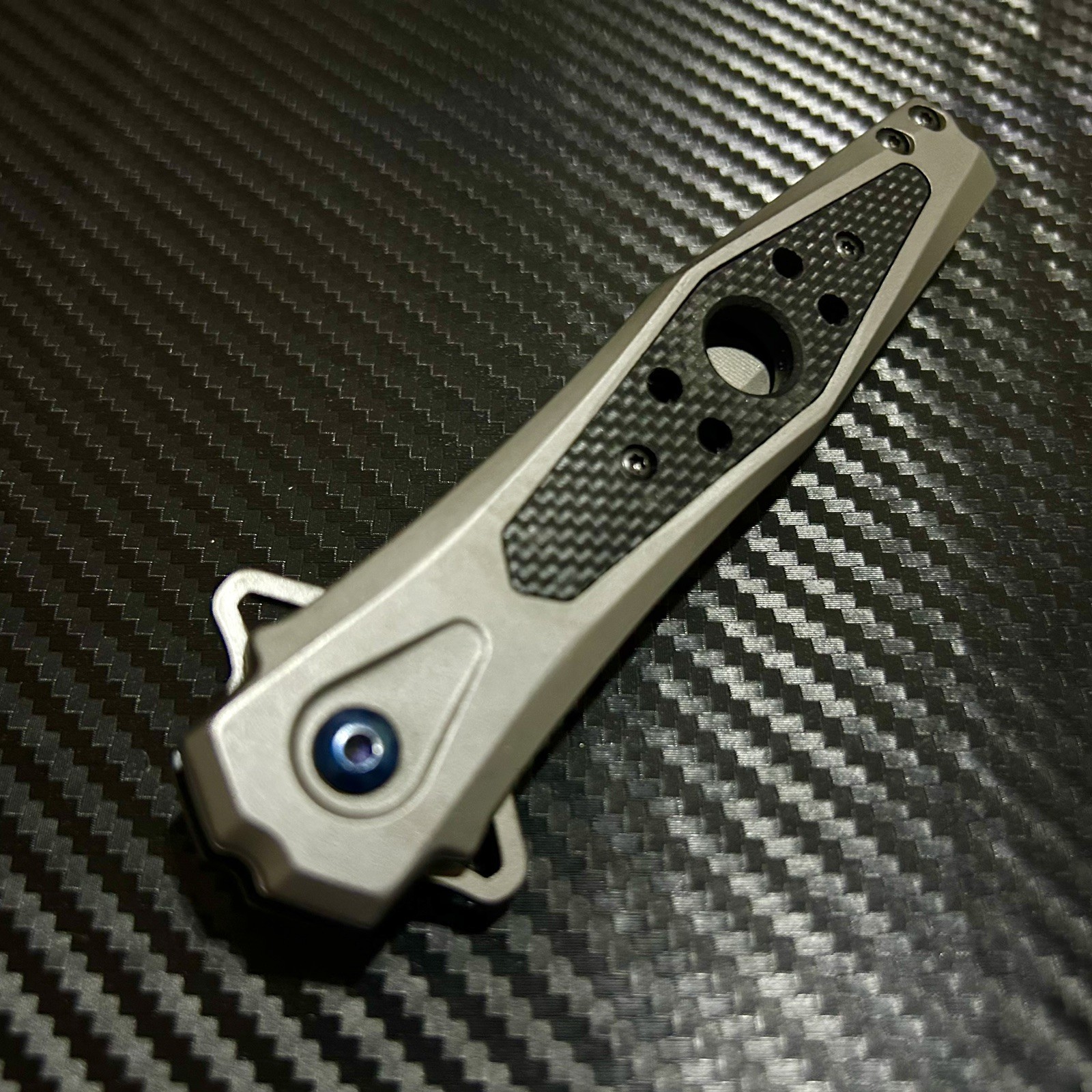 8.75” Black Tactical EDC Spring Assisted Open Blade Folding Pocket Knife Hunting