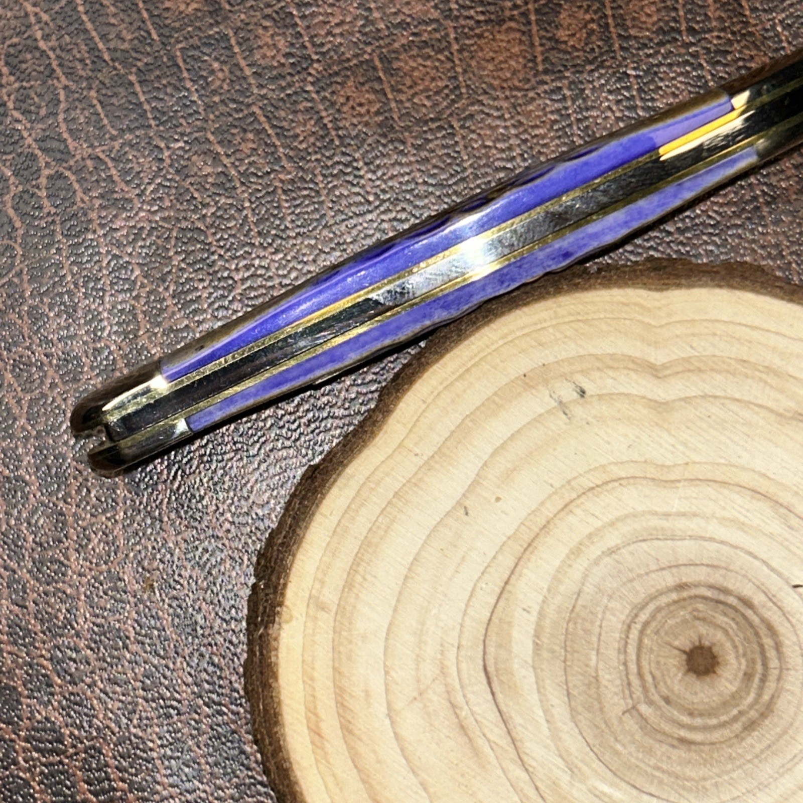 Case Burnt Peanut Butter And Jelly Bone, Medium Texas Toothpick 39441 ￼