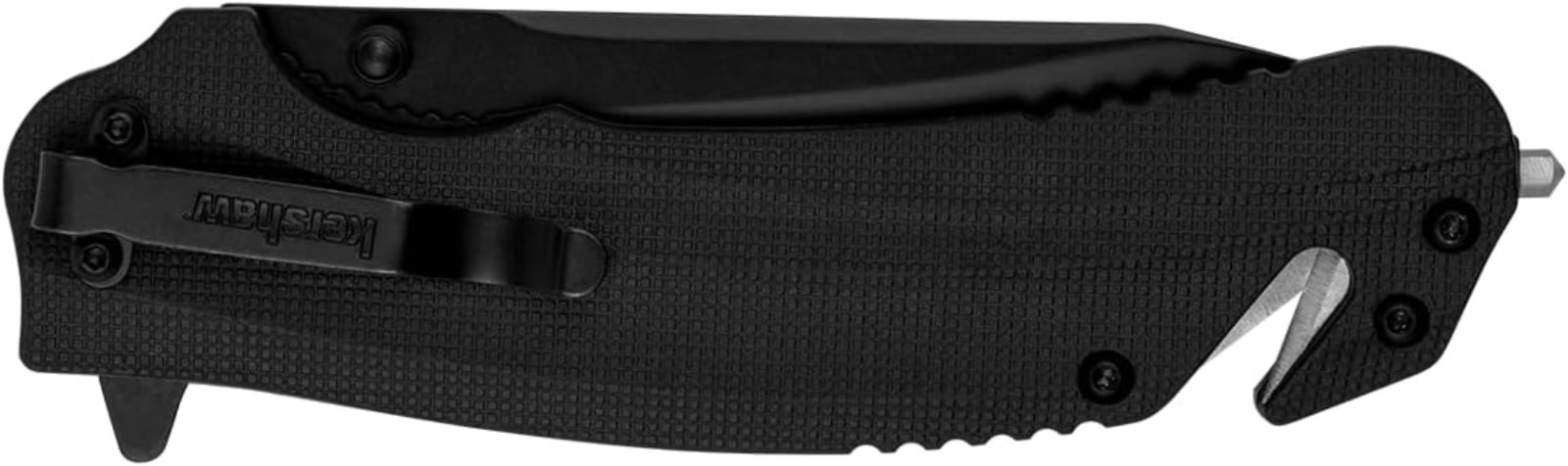 Folding Rescue Knife 3.5 Inch Drop Point Blade Lightweight for Right Hand Use