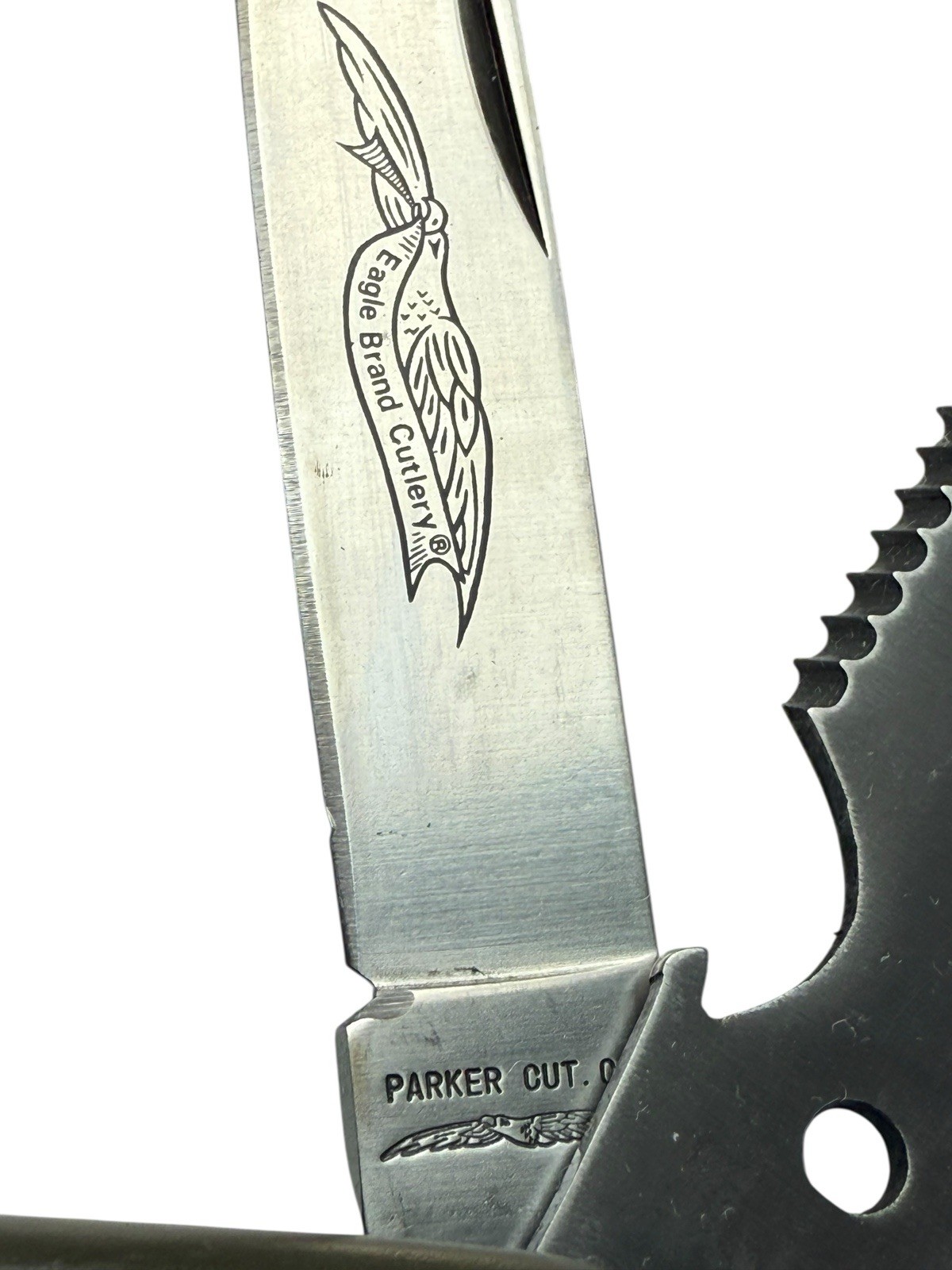 Parker Cutlery Eagle Brand Military Multi-Tool Utility Pocket Knife Japan MINT