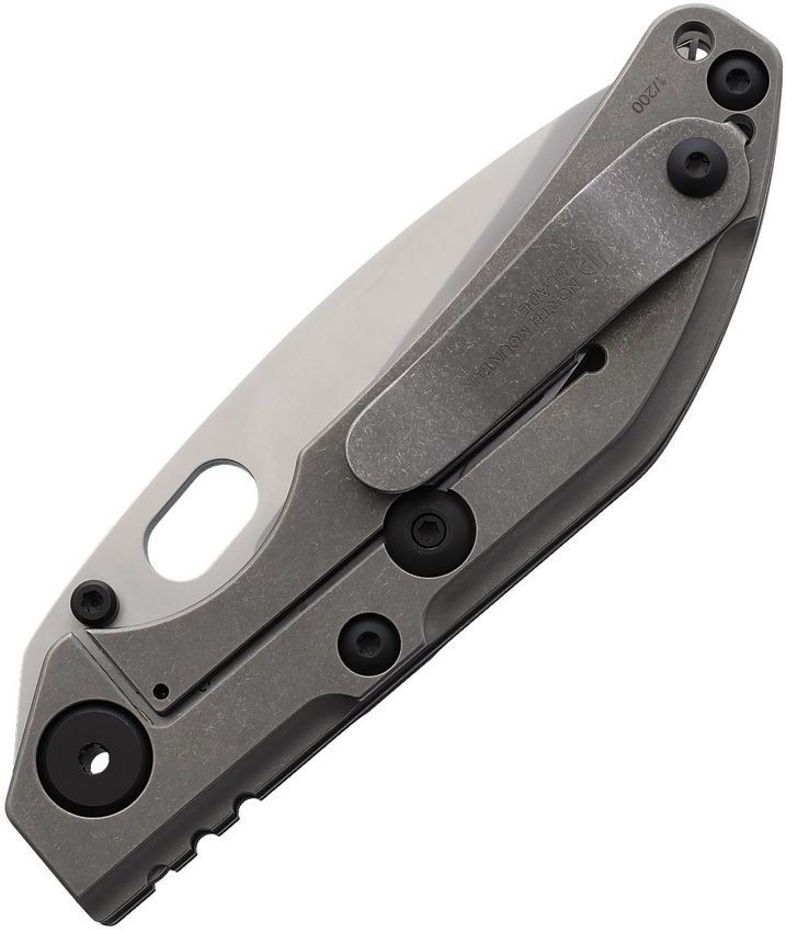 North Mountain Blade BBNM Folding Knife 3½ SLD-Magic Steel Blade Titanium Handle