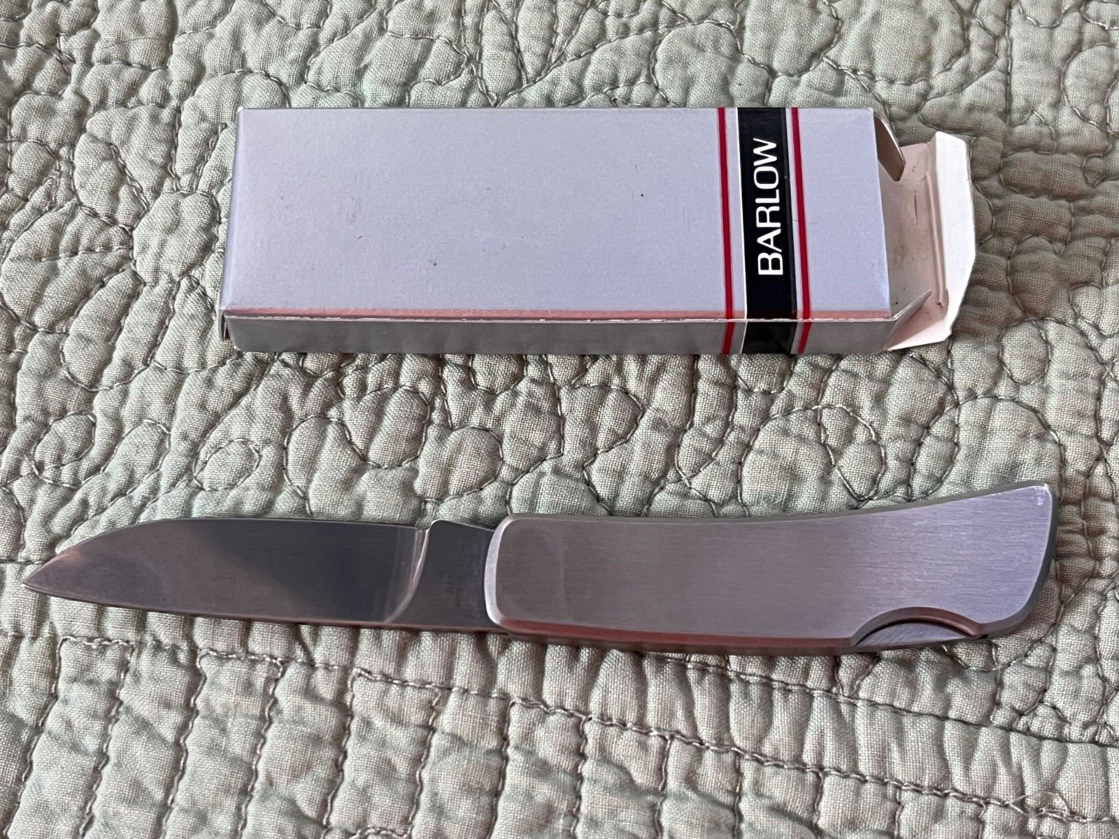 Vintage Chicago Bridge & Iron CBI Services One Blade Pocket Knife – NEW FREESHIP