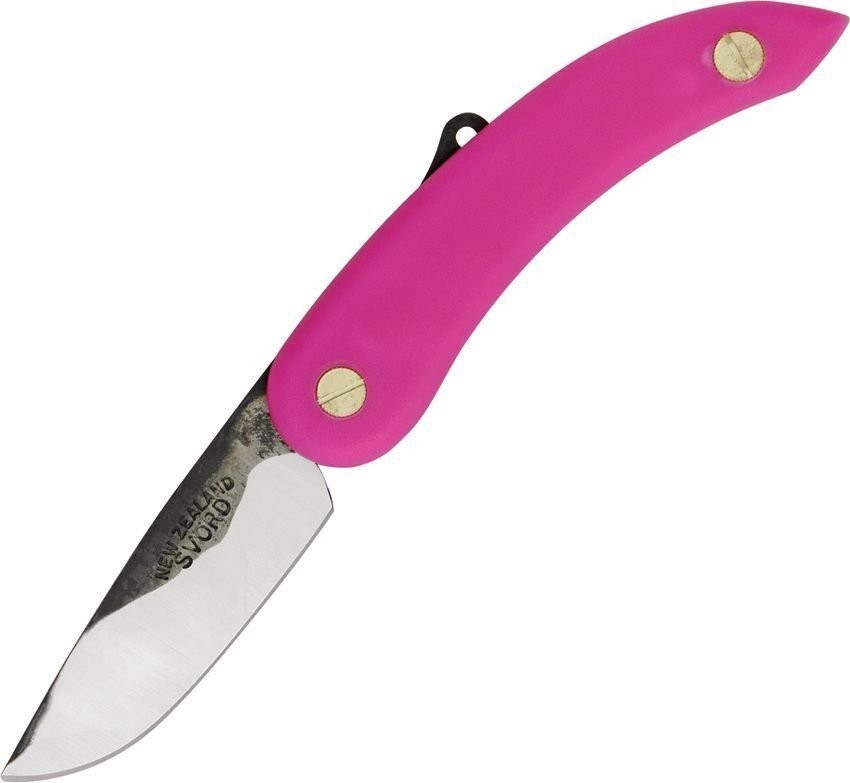 Svord Folding Peasant Knife Pink Handle Folder Extended Tang – PKPPP