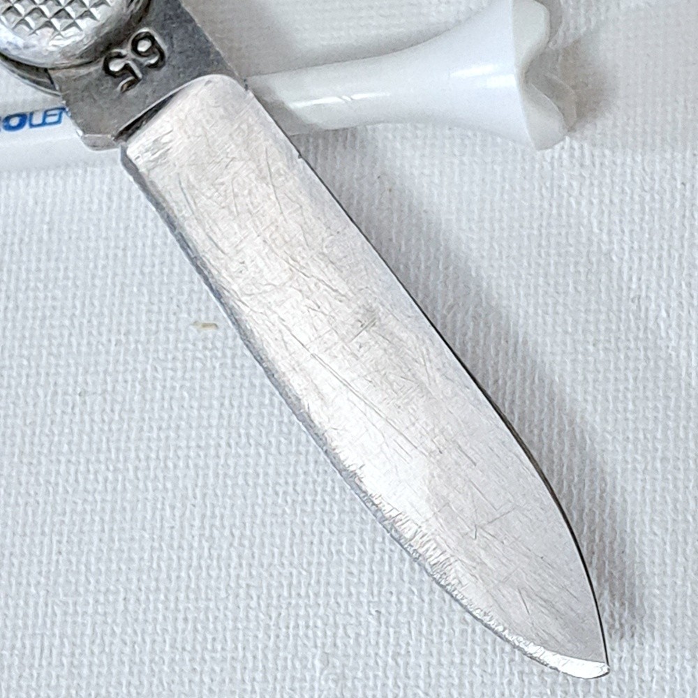 Elsener Schwyz Victoria Victorinox Soldier Silver Alox 1965 Swiss Army Knife SAK