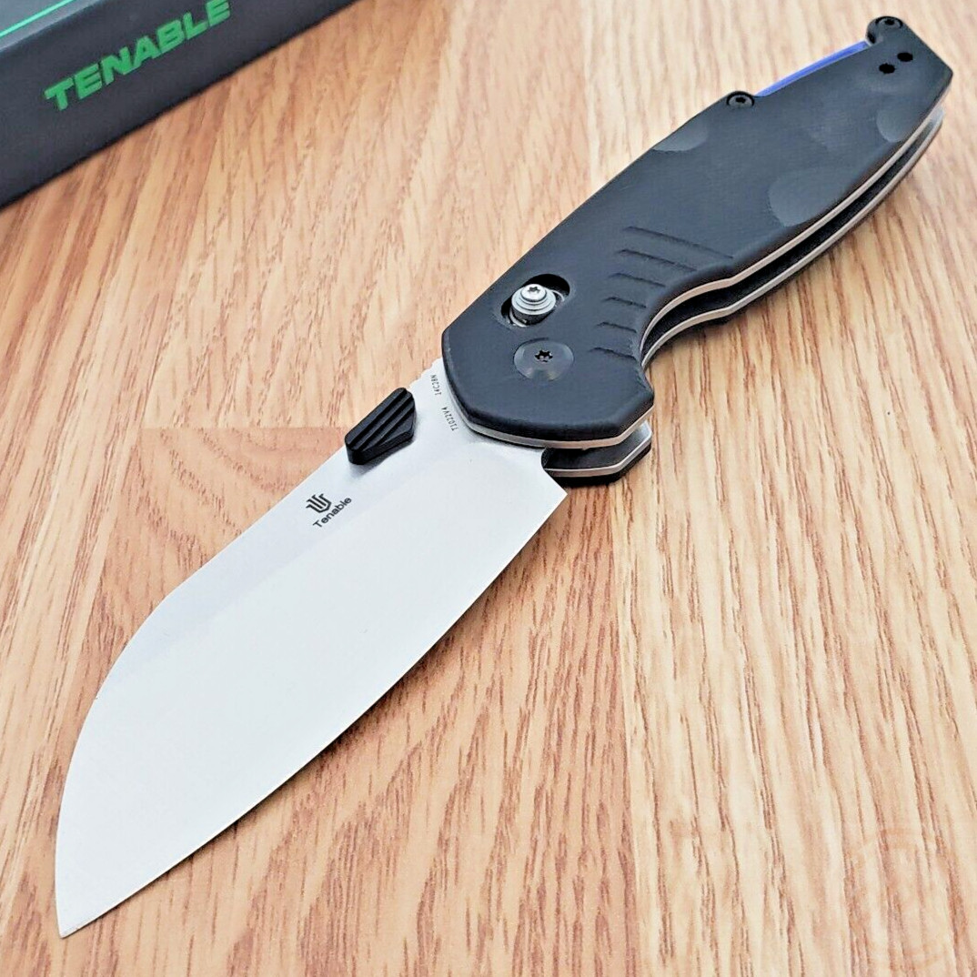 Tenable Knives Model 6 Folding Knife 3.13″ 14C28N Sandvik Steel Blade G10 Handle