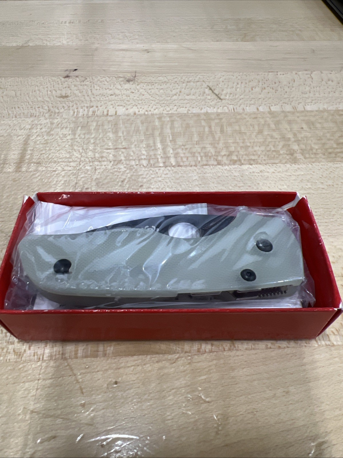 NEW Spyderco C230GM4PBK Lil Native Natural Jade G-10 Black DLC CPM-M4 Knife