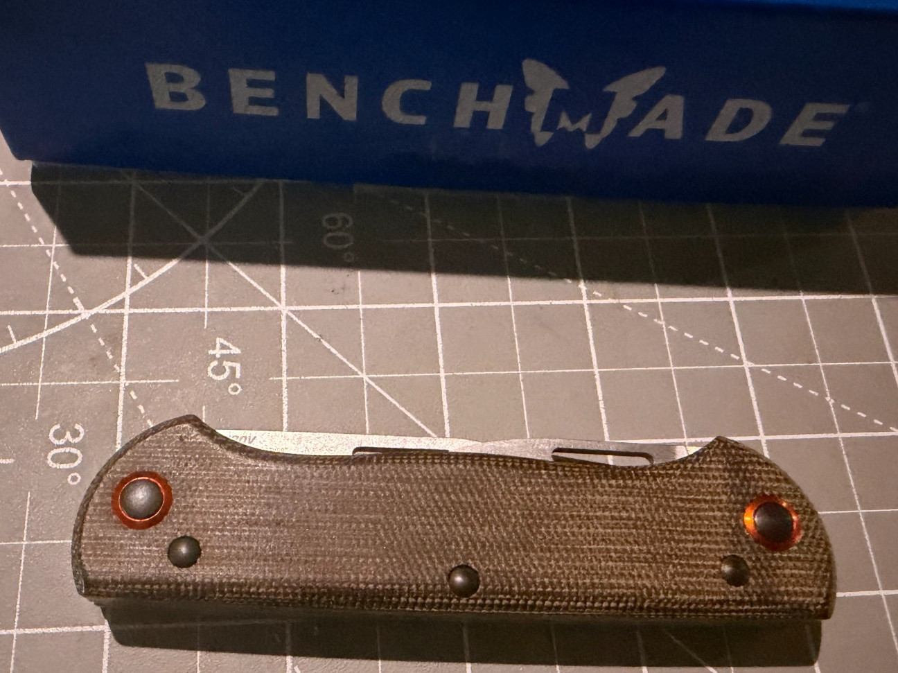 Benchmade Pocket Knife Weekender Olive Drab Handle Slip Joint Multi-Blade 317-1