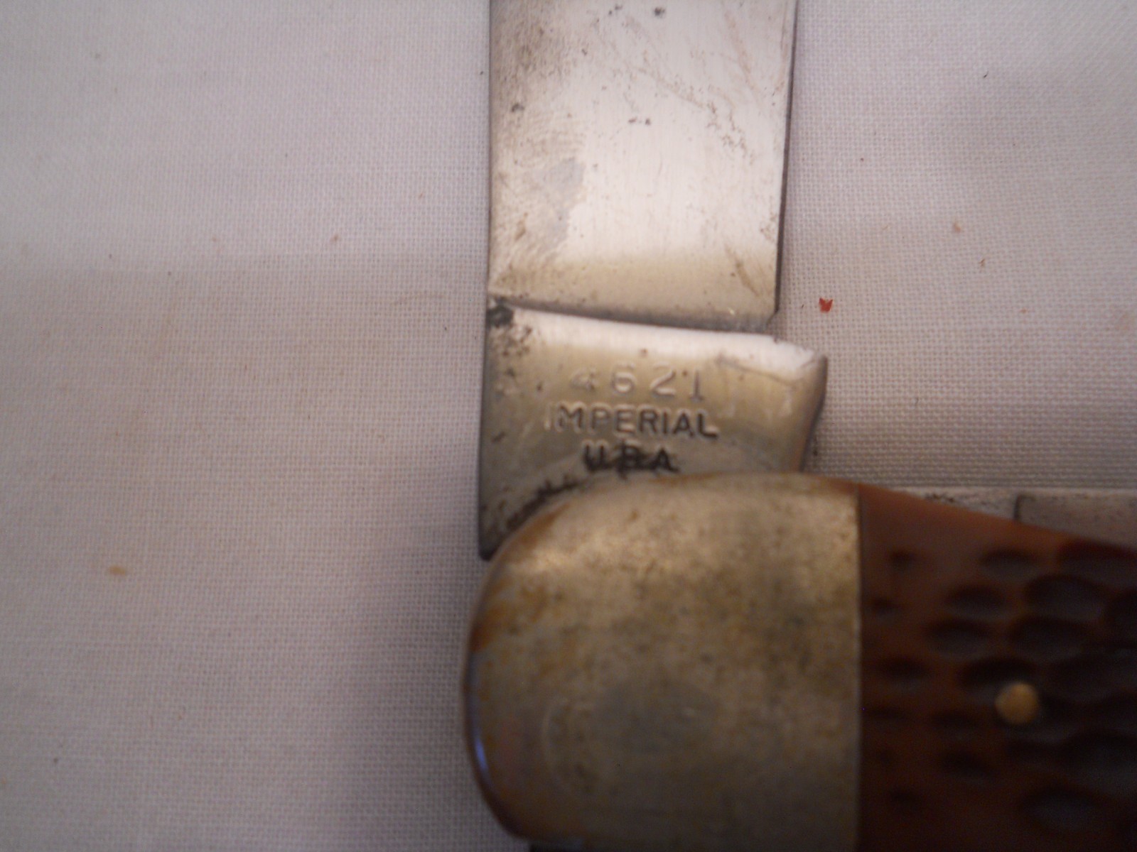 Vintage Frontier Imperial U.S.A. 4621 Folding 2-Blade Hunter Knife