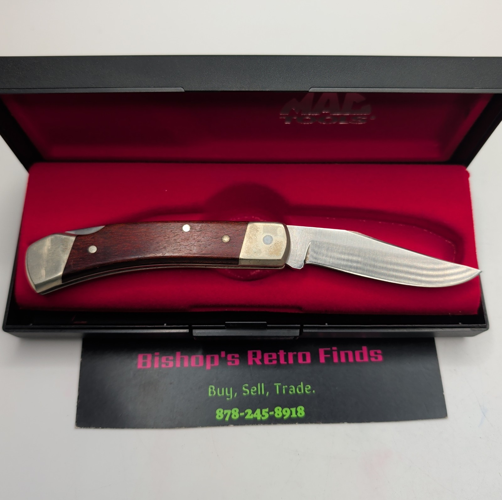 1991 Uncle Henry Schrade+ MAC TOOLS Harry Gant Driver Of The Year Knife