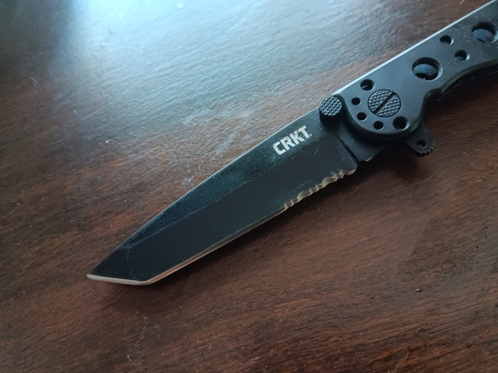 CRKT M16-10KS EDC Linerlock Pocketknife Tanto Combo Blade