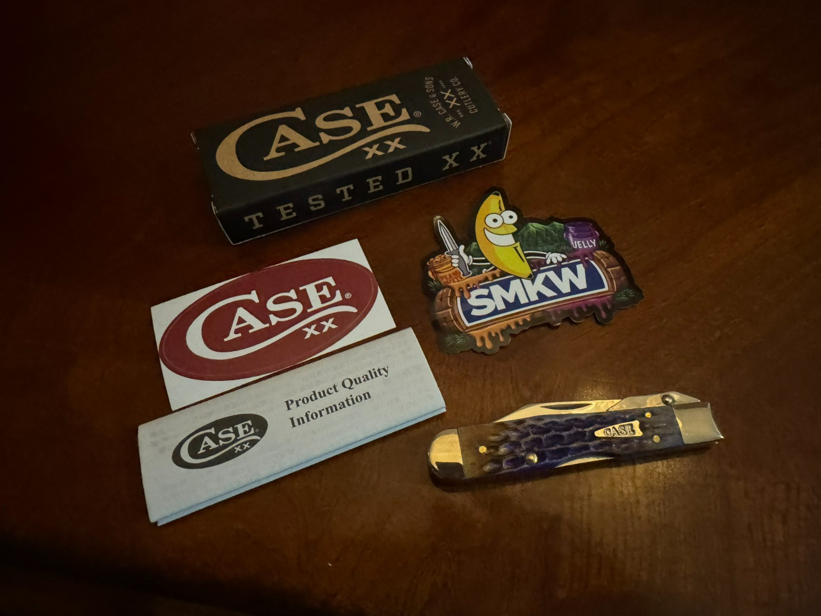 Case XX PB&J Cheetah Cub SMKW Exclusive Peanut Butter And Jelly