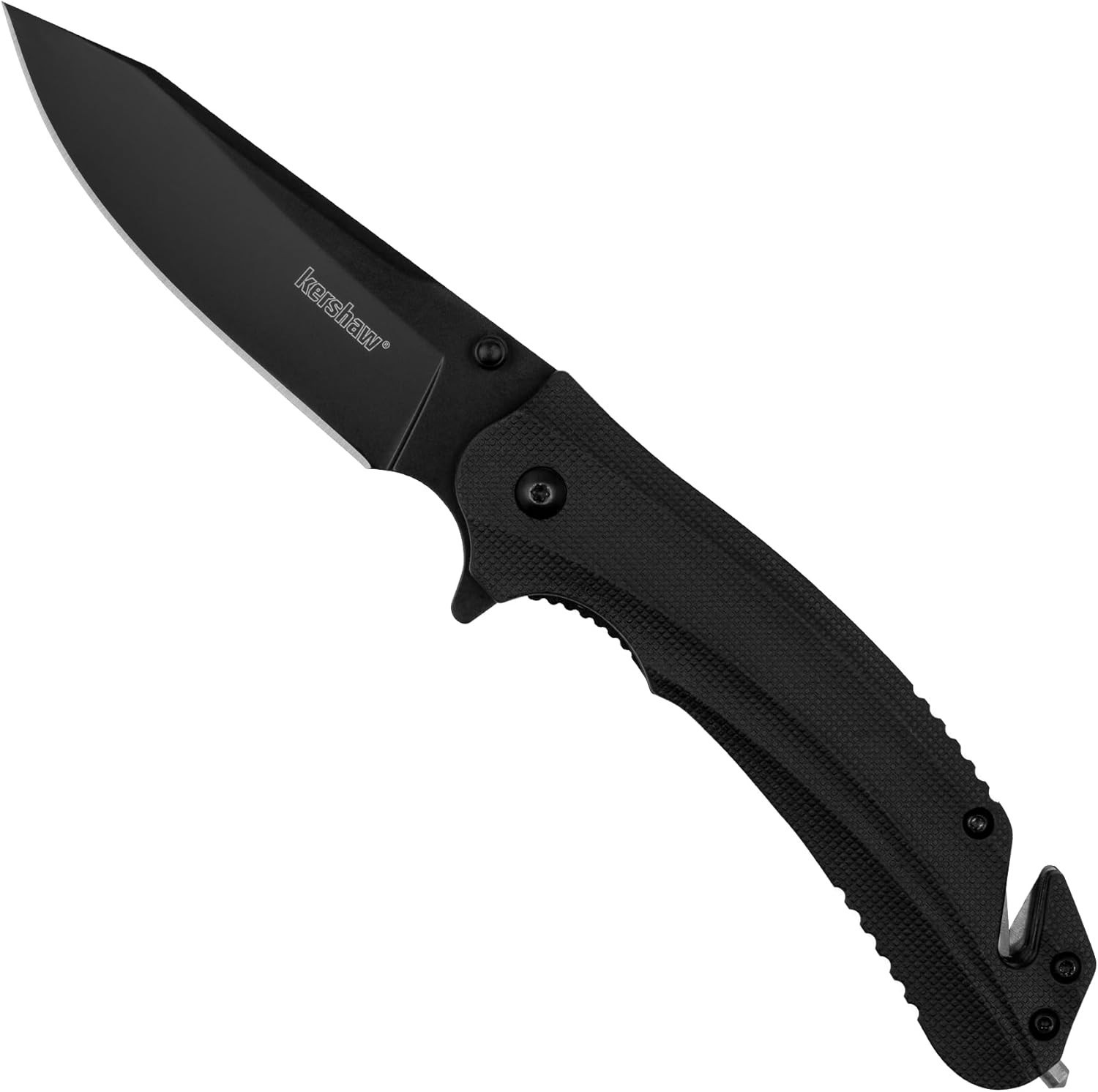 Folding Rescue Knife 3.5 Inch Drop Point Blade Lightweight for Right Hand Use