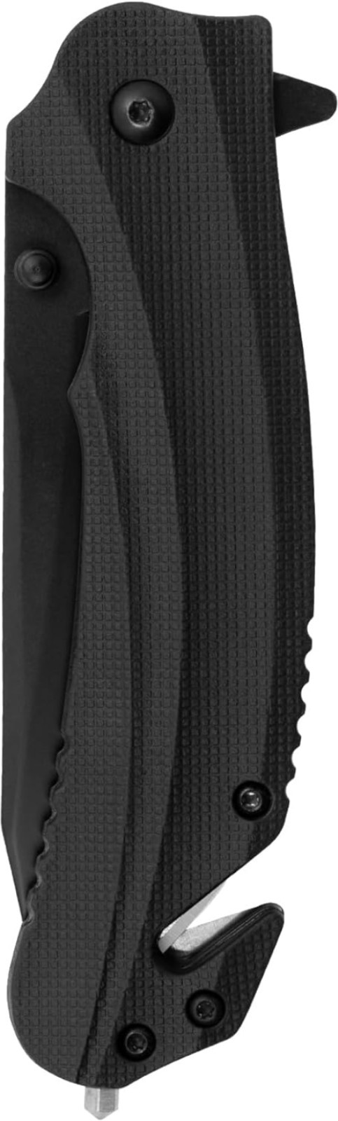 Folding Rescue Knife 3.5 Inch Drop Point Blade Lightweight for Right Hand Use