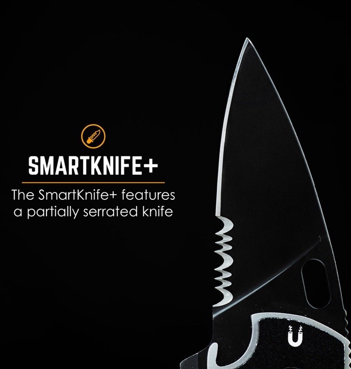 TRUE UTILITY Smart knife + Pocket Knife with 15-in-1 Multi-tool NEW