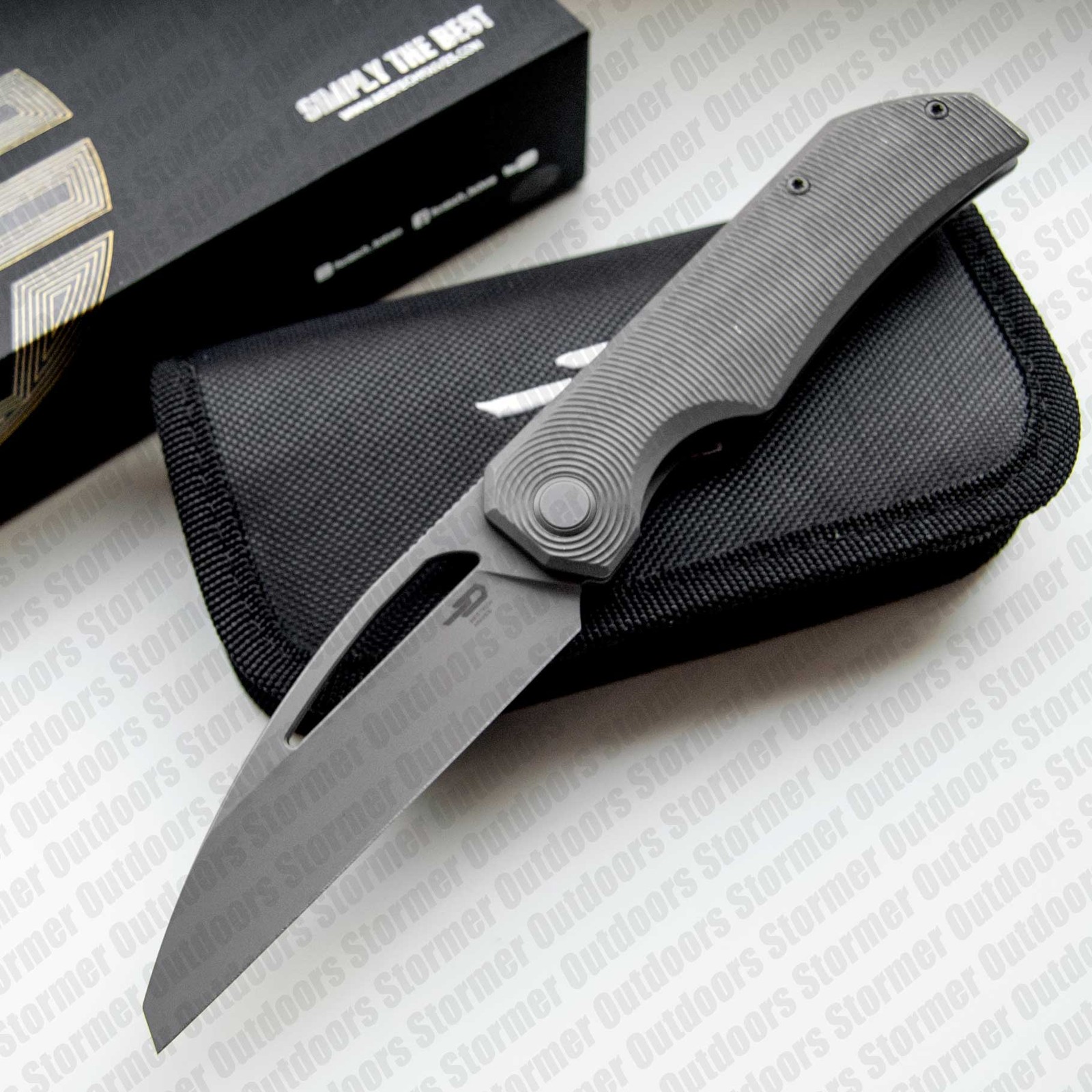 Bestech Knives Taipan Knife Frame Lock MagnaCut Steel Titanium Handle BT2503F