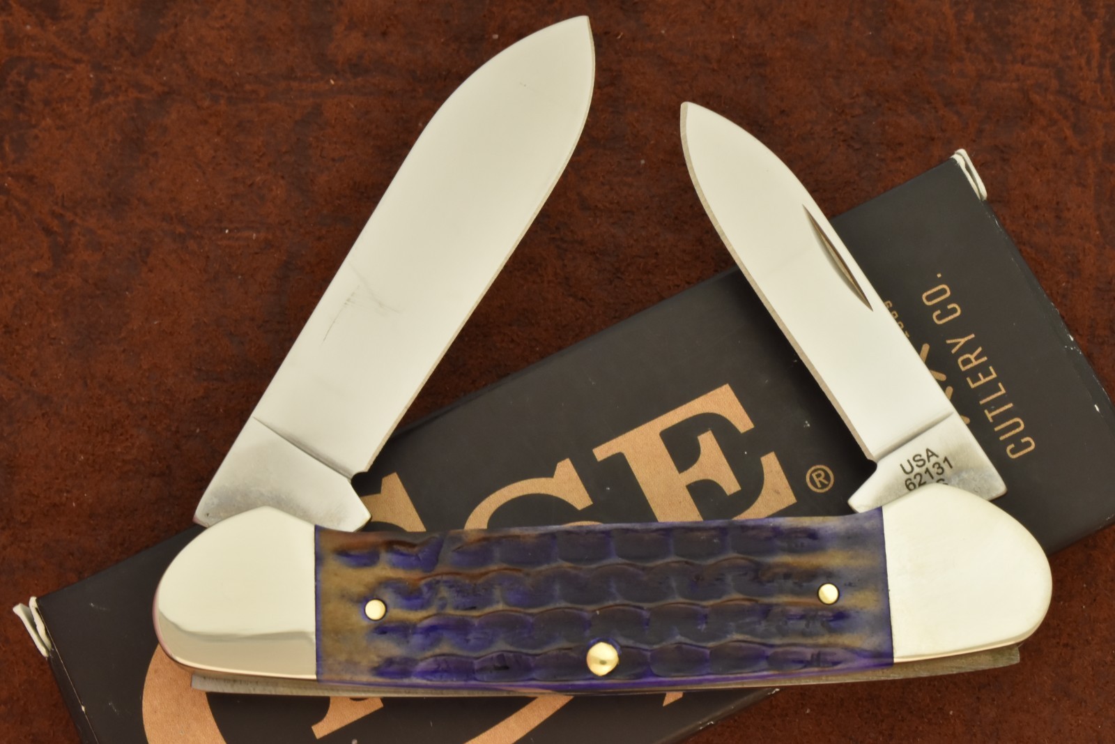 RARE CASE XX USA SFO PB&J PEANUT BUTTER JELLY BONE KNIFE CANOE 62131 2025 (35802